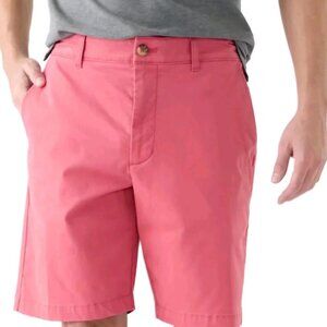 Izod salt water stretch Coral Coastal boat pockets Chino shorts 48